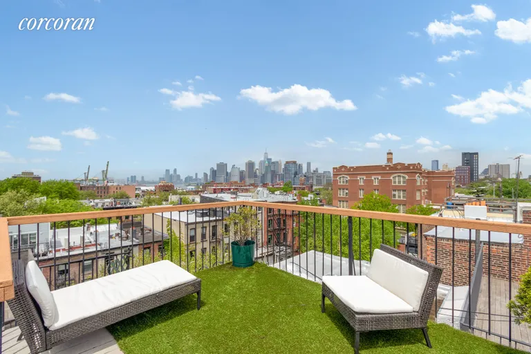 New York City Real Estate | View 24 Strong Place, 5 | Roof Deck | View 14