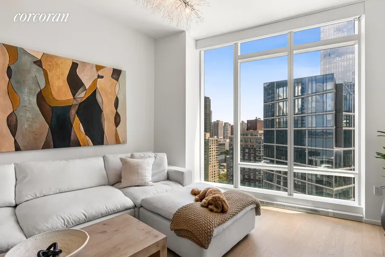 New York City Real Estate | View 30 Riverside Boulevard, 26F | Living Room | View 3