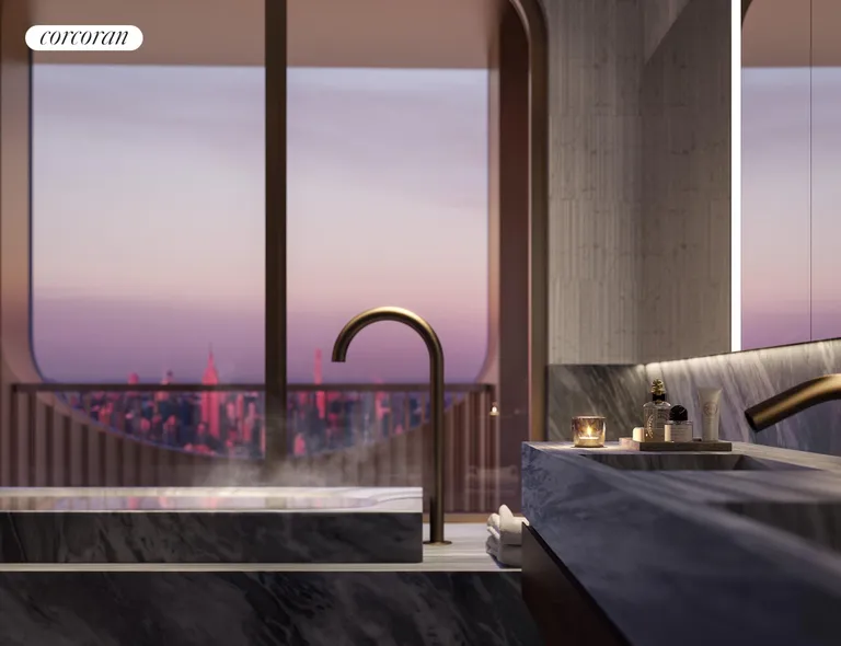 New York City Real Estate | View 130 William Street, PH60B | Full Bathroom | View 6