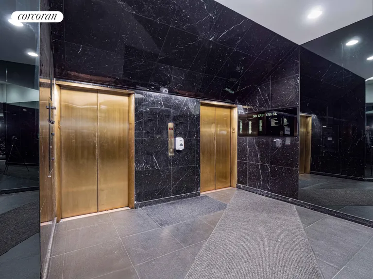 New York City Real Estate | View 301 East 57th Street, FL3 | Separate Lobby Elevators | View 7