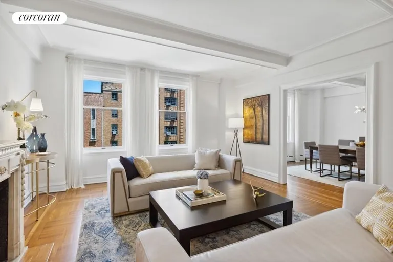 New York City Real Estate | View 10 West 86th Street, 5A | Living Room | View 2