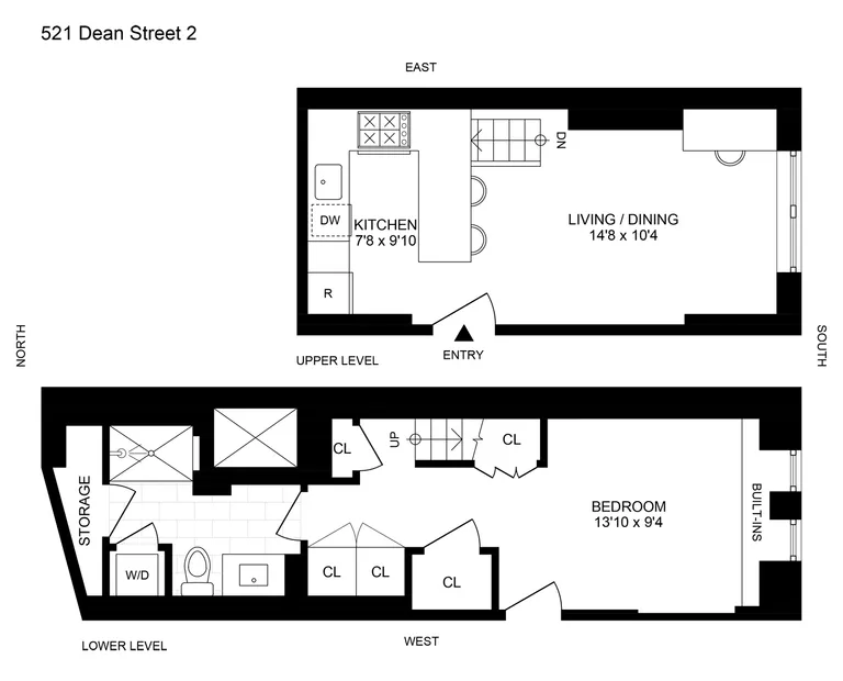 521 Dean Street, 2 | floorplan | View 8