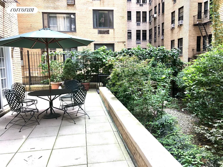 New York City Real Estate | View 444 East 57th Street, 15B | Buildings Common Garden | View 8