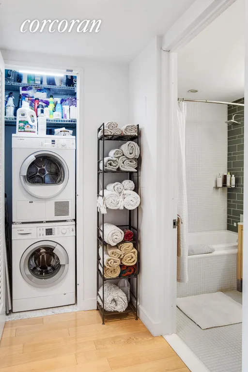 New York City Real Estate | View 34 North 7th Street, 6Y | Laundry Closet | View 7