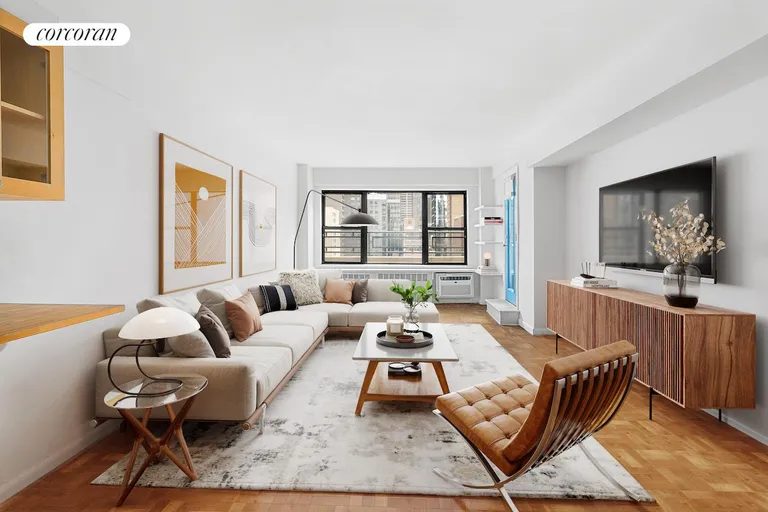 New York City Real Estate | View 210 East 36th Street, PHD | 1 Bed, 1 Bath | View 1