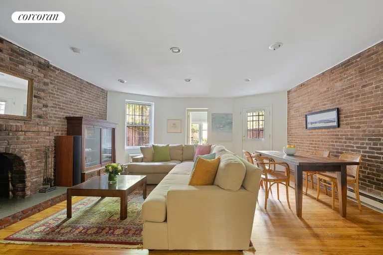New York City Real Estate | View 35 West 84th Street, GARDEN | Current Living Room | View 8