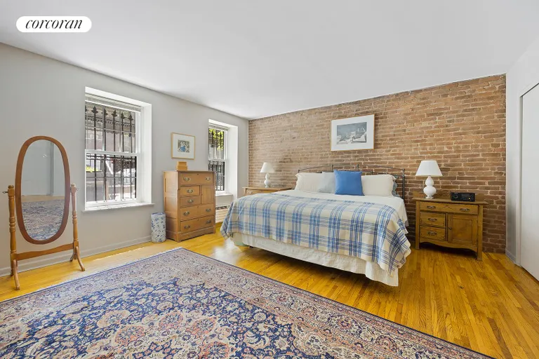 New York City Real Estate | View 35 West 84th Street, GARDEN | Current Bedroom 1 | View 9