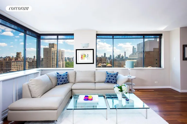 New York City Real Estate | View 45 West 67th Street, 19A | Living Room | View 2