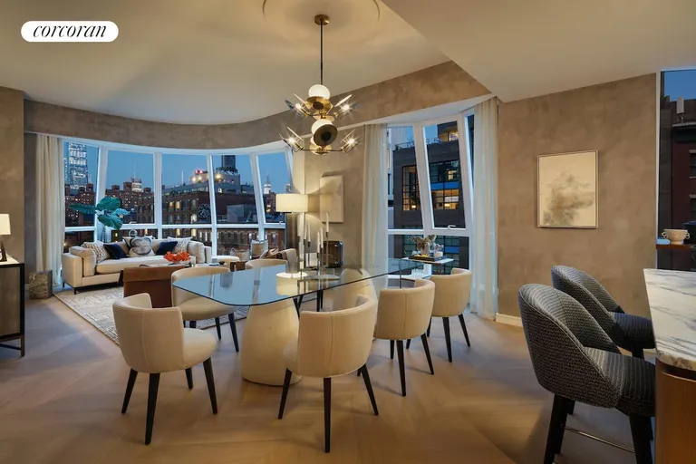 New York City Real Estate | View 515 West 18th Street, 619 | Dining Area | View 4