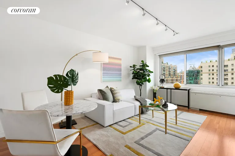 New York City Real Estate | View 201 West 21st Street, 12H | 1 Bath | View 1
