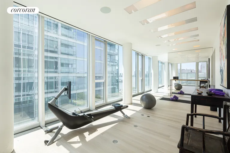 New York City Real Estate | View 176 Perry Street, 10S | Health and Wellness Room | View 10