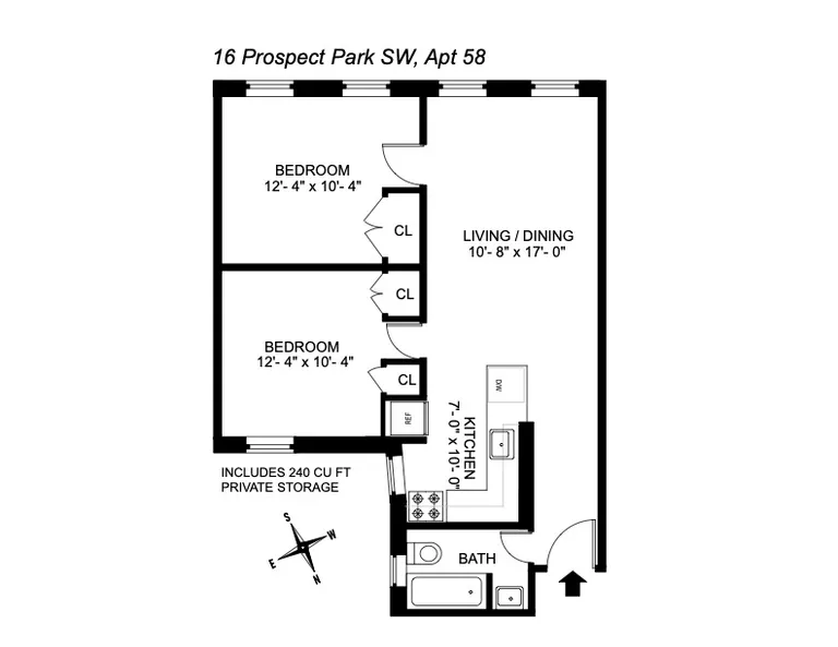 16 Prospect Park Southwest, 58 | floorplan | View 6
