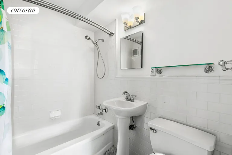 New York City Real Estate | View 549 West 123rd Street, 12F | Renovated Bathroom | View 4