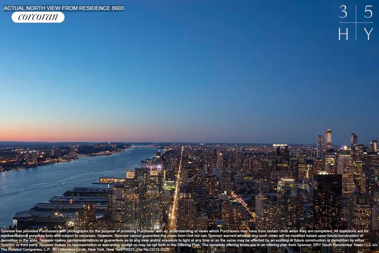 New York City Real Estate | View 35 Hudson Yards, 8702 | room 3 | View 4