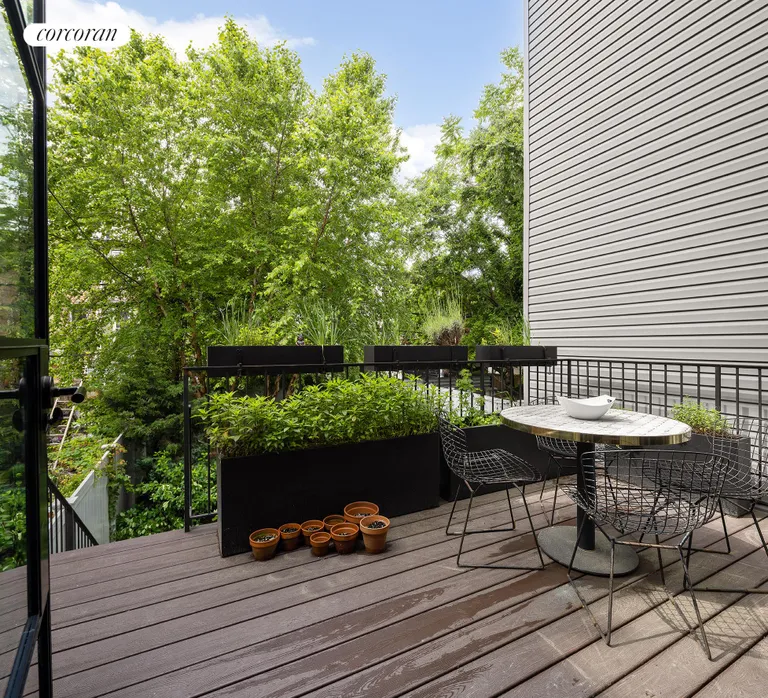 New York City Real Estate | View 1046A Lafayette Avenue | Deck | View 3