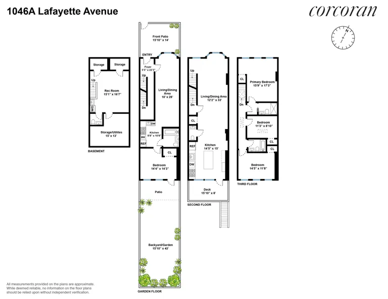 1046A Lafayette Avenue | floorplan | View 14