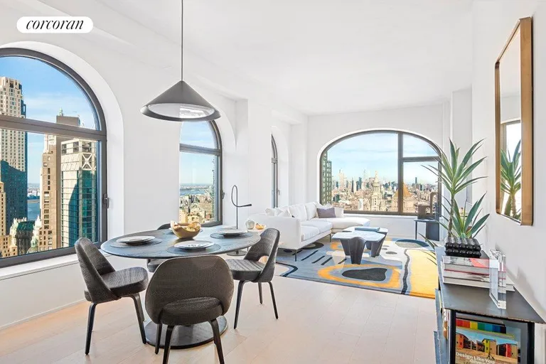 New York City Real Estate | View 130 William Street, 53A | Living Room | View 2