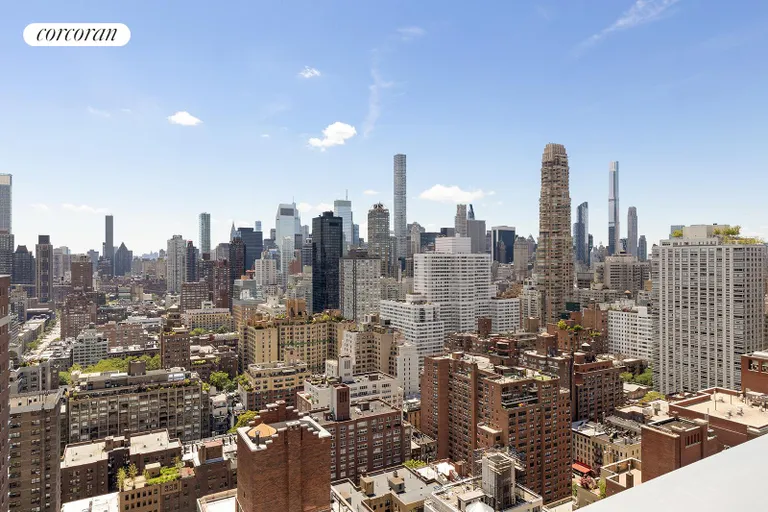 New York City Real Estate | View 353 East 72Nd Street, 15C | Skyline views from roof deck | View 10