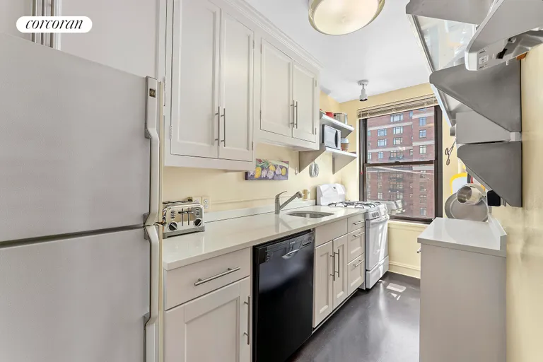 New York City Real Estate | View 230 Riverside Drive, 14D | Windowed Kitchen | View 3