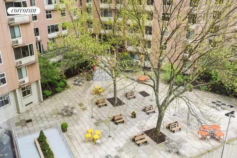New York City Real Estate | View 575 Main Street, 314 | Building Courtyard | View 18