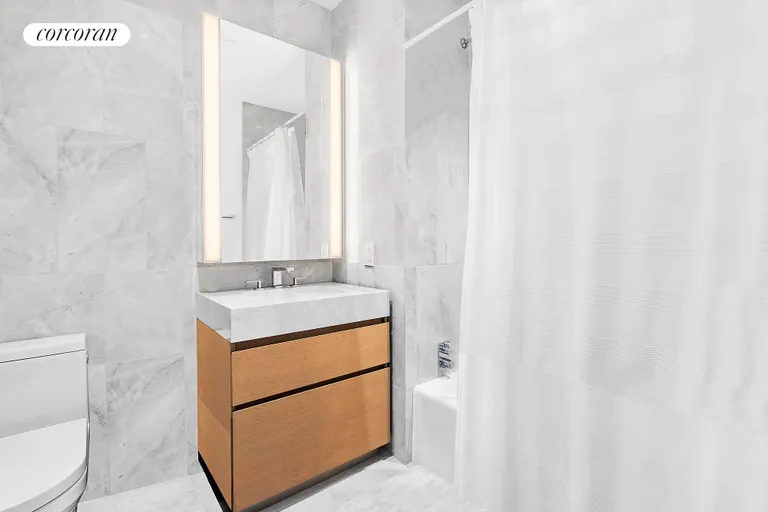 New York City Real Estate | View 15 Hudson Yards, 31D | Half Bathroom | View 6
