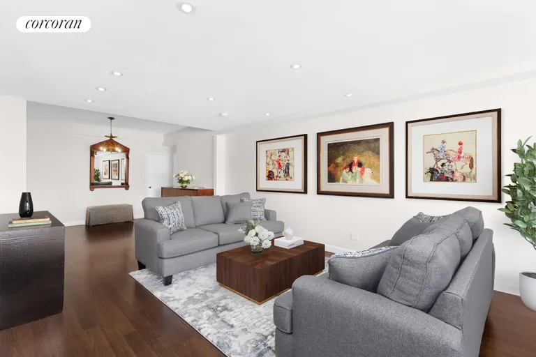 New York City Real Estate | View 460 East 79th Street, 15B | Living Room | View 2