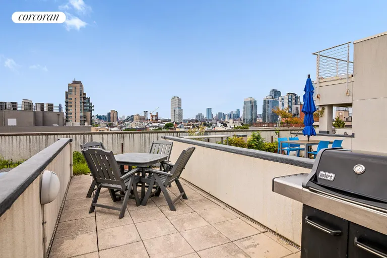 New York City Real Estate | View 125 North 10th Street, SPHF | Roof Deck | View 5