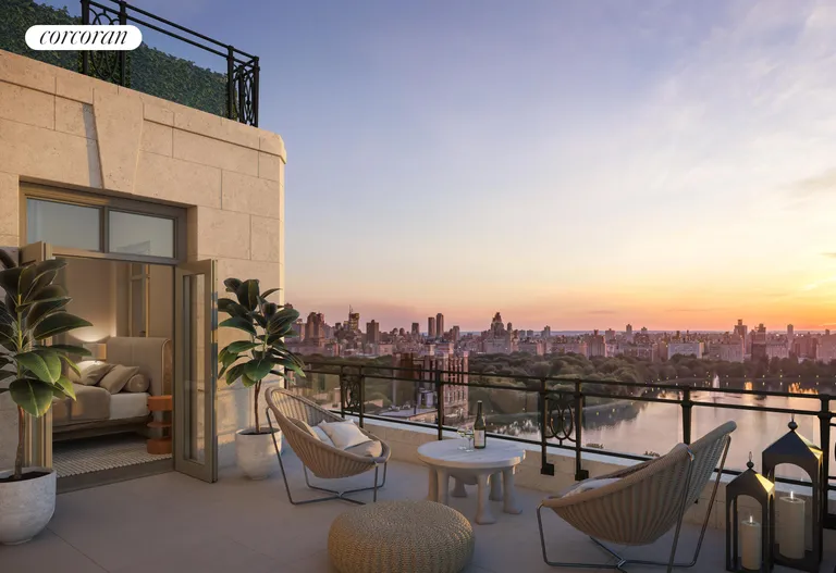 New York City Real Estate | View 1228 Madison Avenue, PENTHOUSE | Private Terrace | View 3