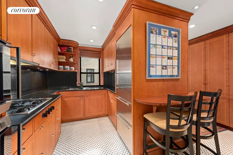 New York City Real Estate | View 47 East 88th Street, 15C | Kitchen with Office on the Right | View 11