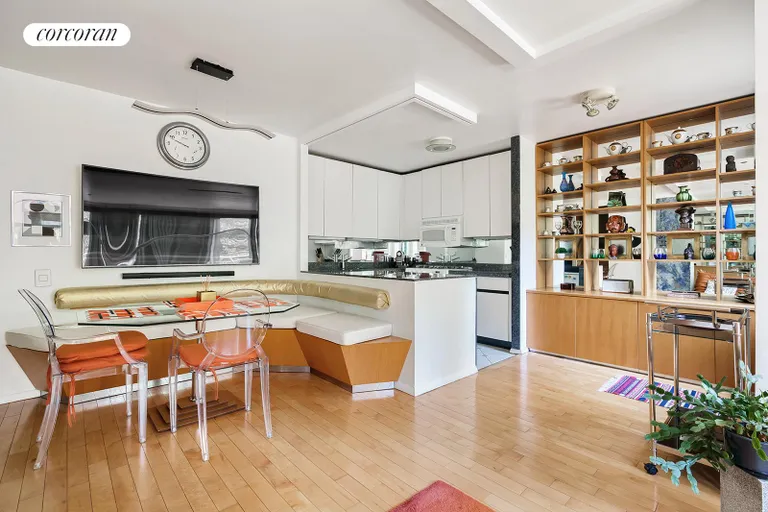 New York City Real Estate | View 21 South End Avenue, 224 | Banquet /  Open Kitchen | View 3