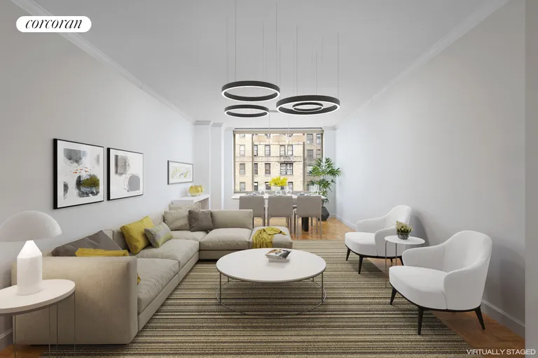 New York City Real Estate | View 308 East 72Nd Street, 12C | Living Room | View 2