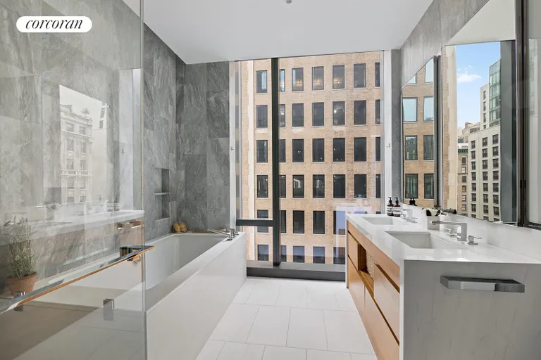 New York City Real Estate | View 277 Fifth Avenue, 12A | Primary Bathroom | View 8