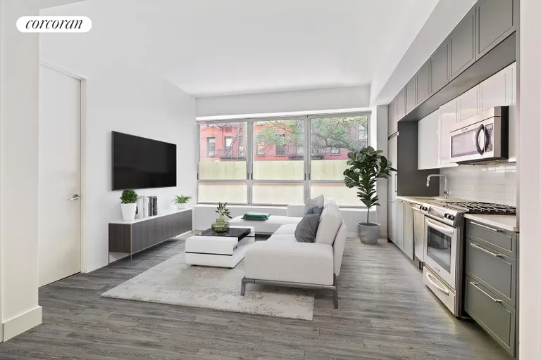 New York City Real Estate | View 416 West 52nd Street, 216 | 1 Bed, 1 Bath | View 1