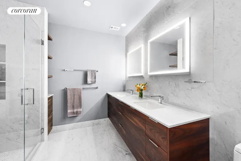 New York City Real Estate | View 35 North Moore Street, 4B | Bathroom, Primary | View 10