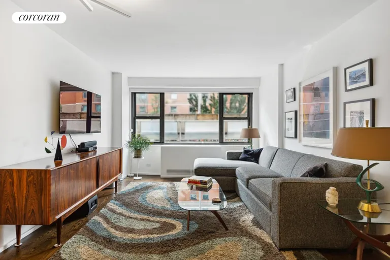 New York City Real Estate | View 115 East 9th Street, 2F | Living Room | View 3