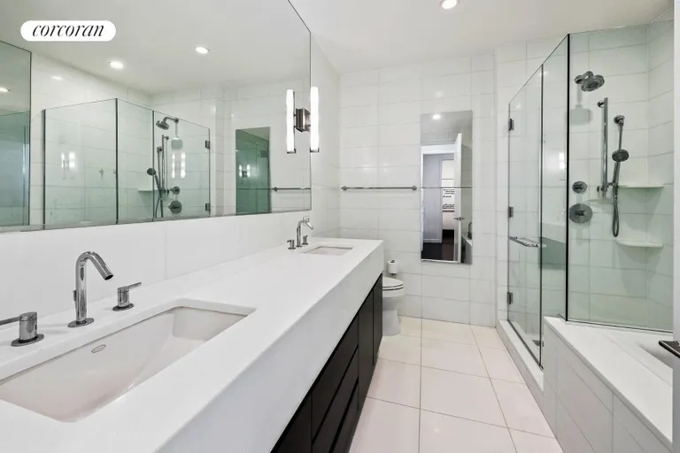 New York City Real Estate | View 4 West 21st Street, 8D | Primary Bathroom | View 8