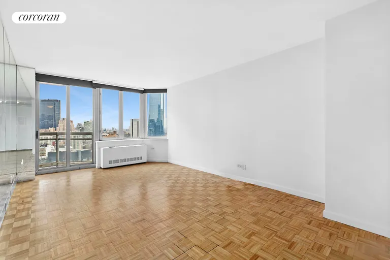 New York City Real Estate | View 500 West 43rd Street, 37B | Living Room | View 5