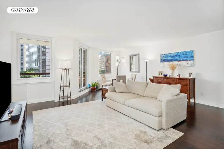 New York City Real Estate | View 333 Rector Place, 810 | 2 Beds, 2 Baths | View 1