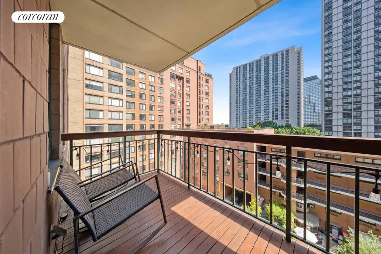 New York City Real Estate | View 333 Rector Place, 810 | Porch | View 4