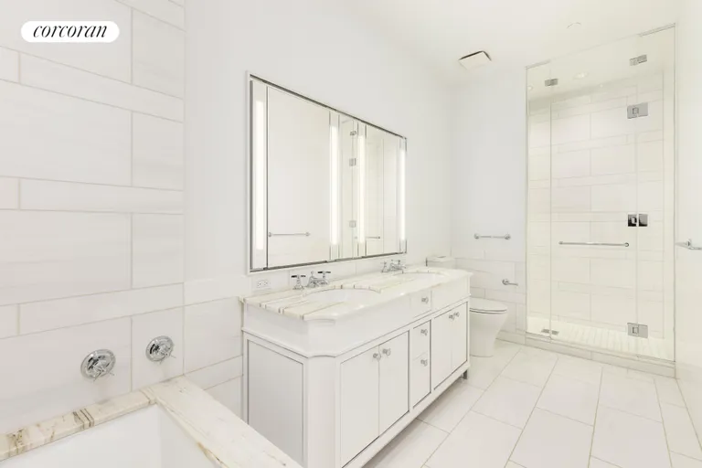 New York City Real Estate | View 30 Park Place, 61B | Full Bathroom | View 13