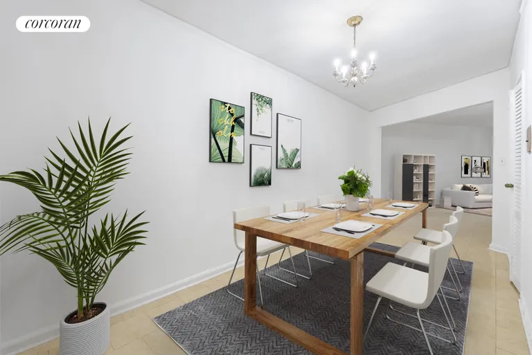 New York City Real Estate | View 915 East 17th Street, 104 | Dining Area | View 3