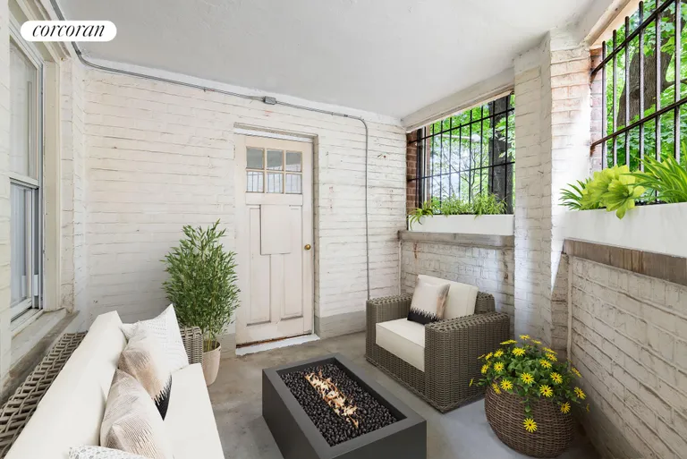 New York City Real Estate | View 915 East 17th Street, 104 | Private Patio | View 2