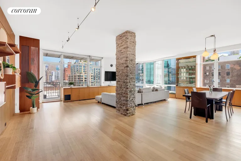 New York City Real Estate | View 201 West 17th Street, 8A | 3 Beds, 2 Baths | View 1