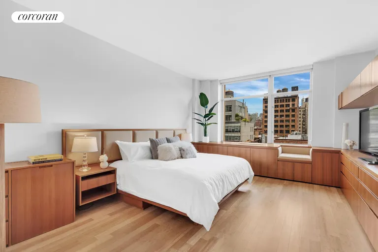 New York City Real Estate | View 201 West 17th Street, 8A | Primary Bedroom | View 6