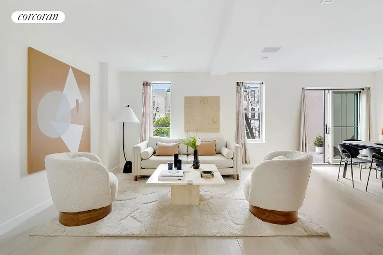 New York City Real Estate | View 169 Bayard Street | Living Room | View 3