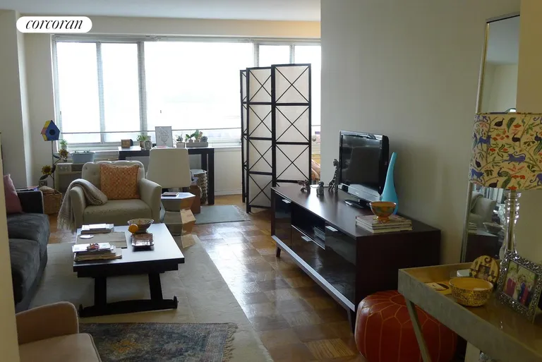 New York City Real Estate | View 400 Central Park West, 8T | Living Room | View 2