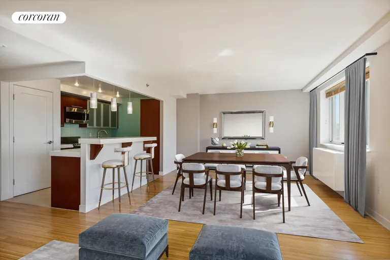 New York City Real Estate | View 301 West 115th Street, 7E | Dining Area | View 2