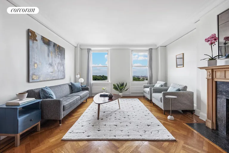 New York City Real Estate | View 35 Prospect Park West, 11C | Living Room | View 2