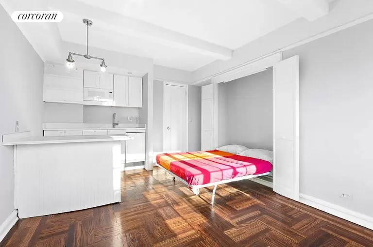New York City Real Estate | View 320 East 42Nd Street, 2810 | Convenient Murphy Bed | View 2