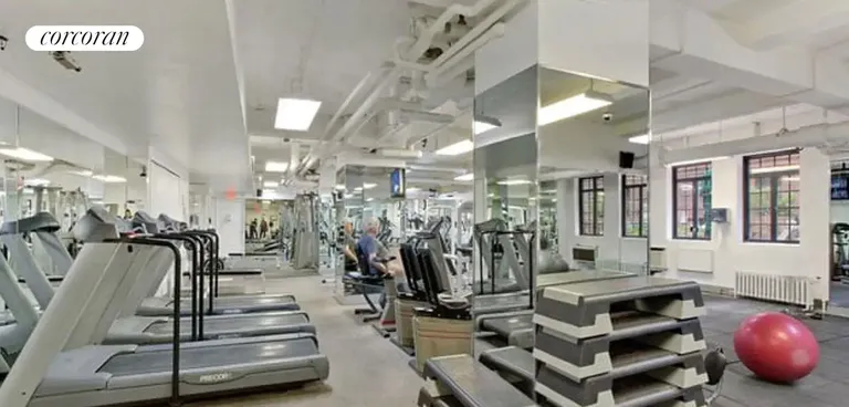 New York City Real Estate | View 320 East 42Nd Street, 2810 | Windowed Gym | View 8